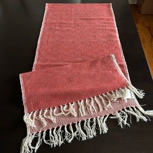 Crate&Barrel table runner, new condition, 16”X90”.